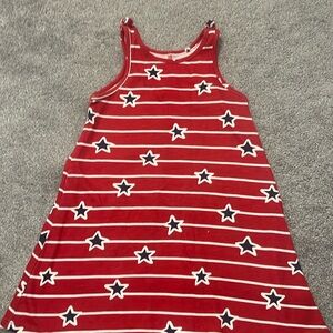Red, White and Blue Swing Dress